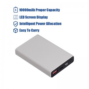 Factory Wholesale Price Wired Portable Power Bank 10000mAh Powerbank