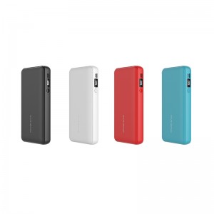 High Performance Portable Power Bank 20000mAh Powerbank Wired PD65W Fast Charging Tech for Mobile Devices